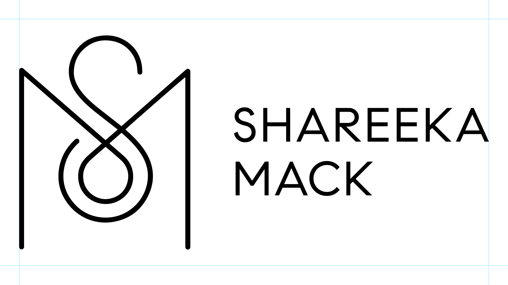 Shareeka-Mack_Monogram+Type_Black_Horizontal